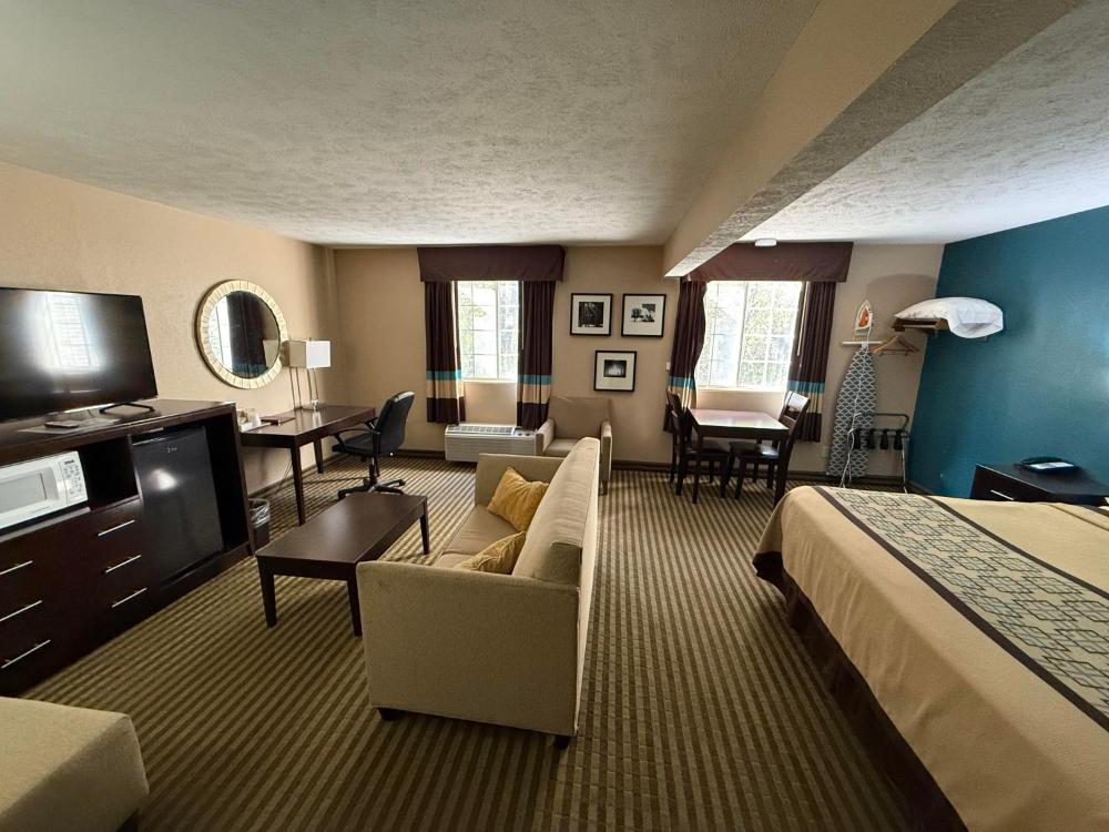 Deluxe King Suite interior